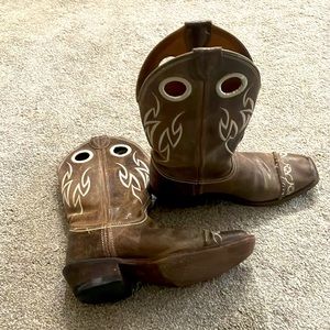 Justin’s dress cowgirl boots